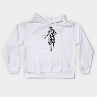 Seijuro Akashi in Action Line Art Kids Hoodie